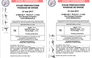 Stage préparatoire PG / Bondoufle