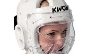 Casque KSL avec mask blanc